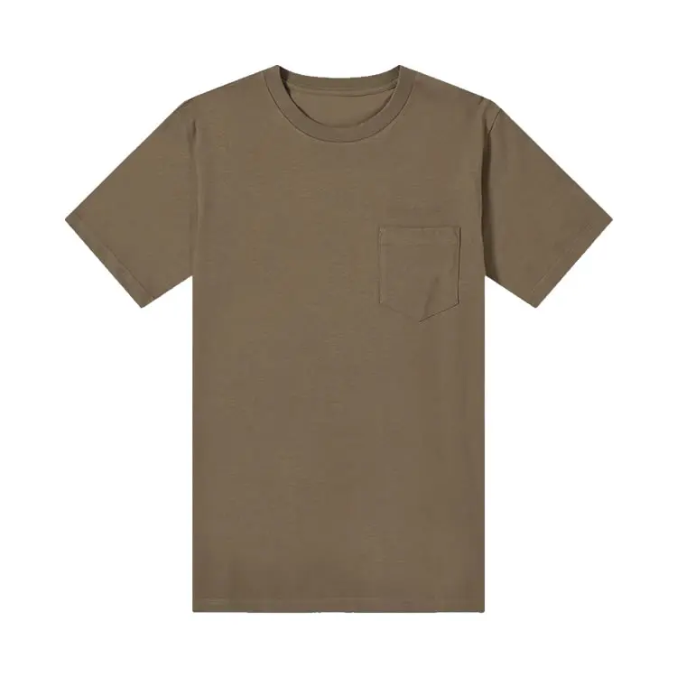 Hot Sale Chest Pocket Men Work T Shirt