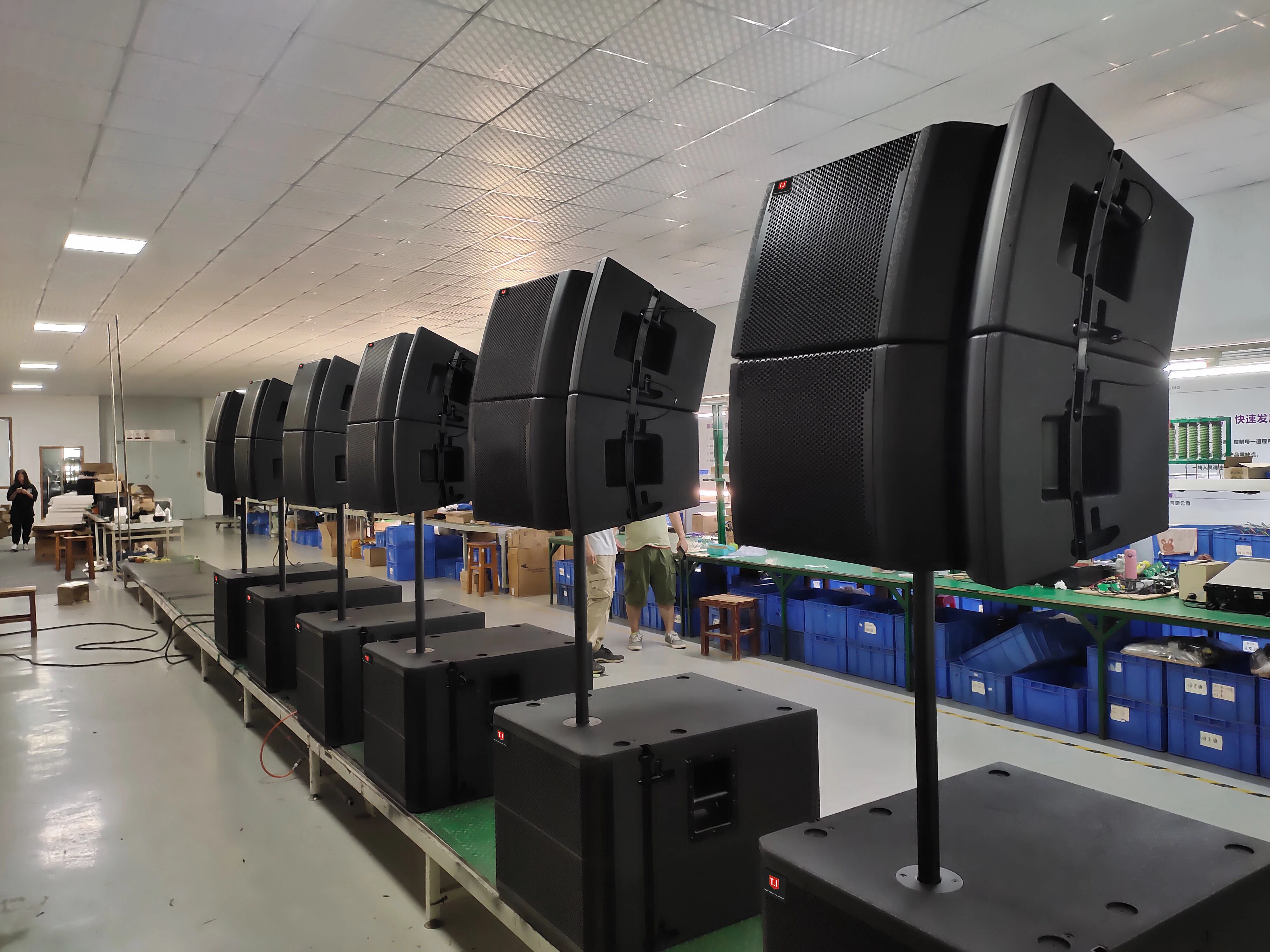 New arrival professional dj ktv concert stage sound speaker single 12 inch line array system speakers