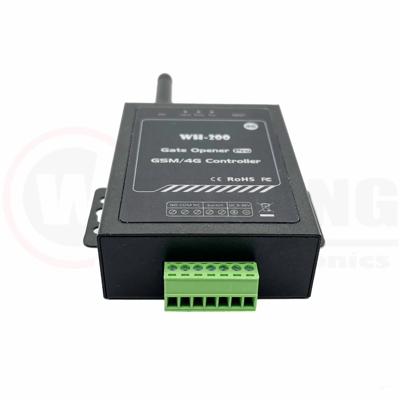 4G Gate Opener 4G Remote Control Garage Opener ON/OFF Switch For Sliding Swing Garage Gate Opener