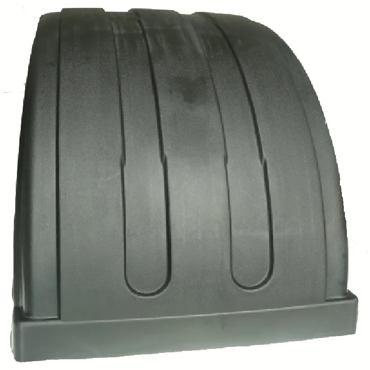 Fenders Plastic Truck And Trailer Fenders Black Bomber Mudguard-112004