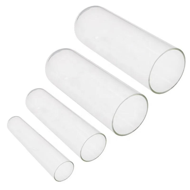 PMMA plexigla plastic acrylic tube 1mm 2mm 2.5mm 3mm 5mm 10mm 15mm 20mm thick for signs/display
