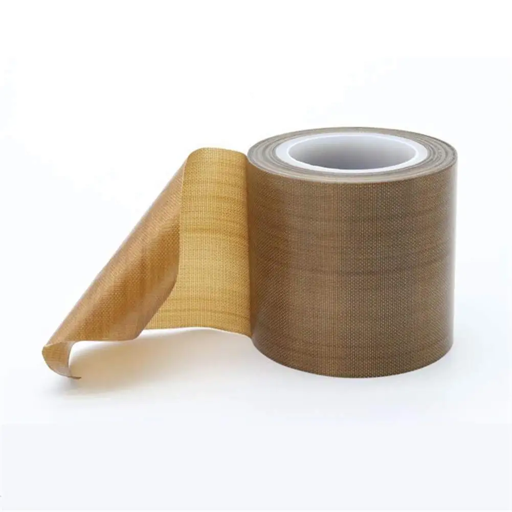 PTFE Coated Fabric Adhesive Tape High Temperature 1/2Inch x 30 Foot
