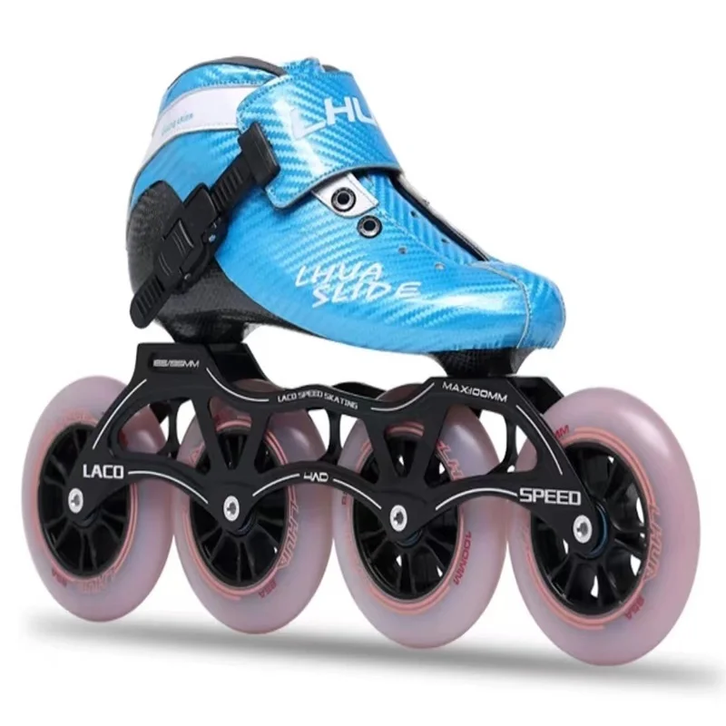 Freestyle Speed Racing Roller Skates Professional Inline Speed Skating for Teenagers and Adults Aluminum Alloy