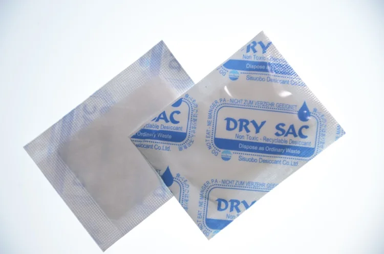 superdry dry pack  desiccant calcium chloride 1g, 2g,3g, 5g small desiccant pack with 300% sbaorption rate