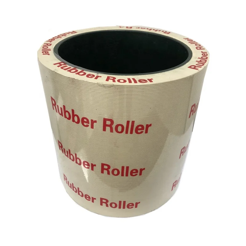 Customized rice husker rubber roller wearable rice sheller SBR NBR rubber roller