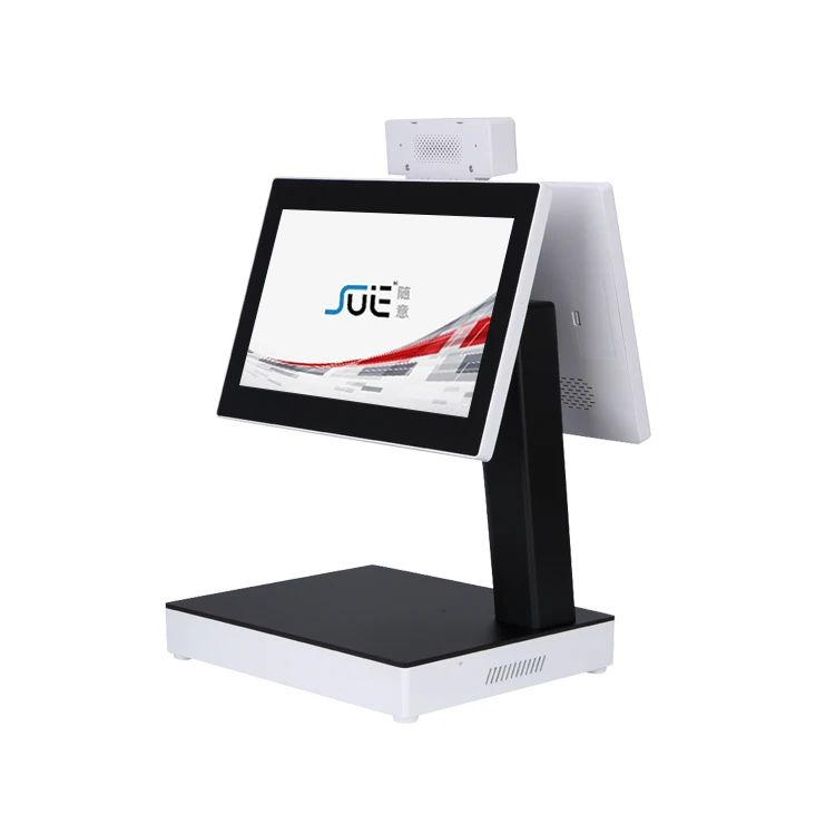 Hot Selling Storage  All In One Computer Pos System Touch Screen For Coffee Shops