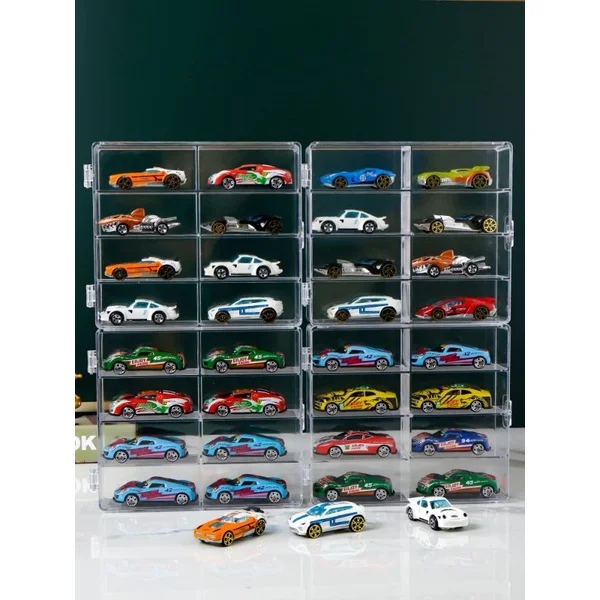 XiMan Custom 1/64 scale clear acrylic diecast model car display case doll display protector case cabinet