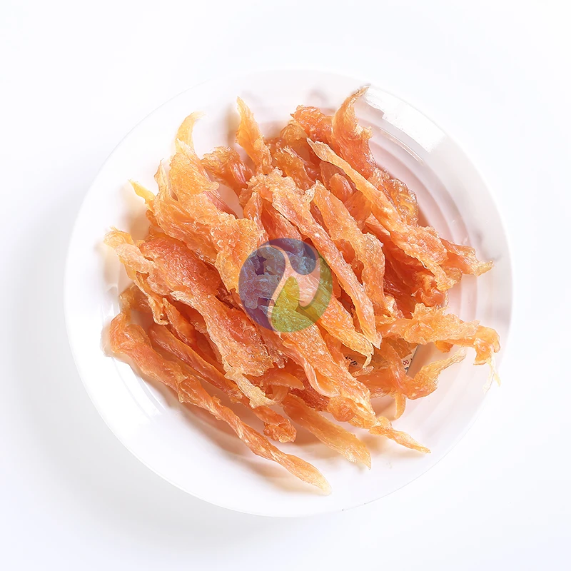 Pet Supplies Hot Sale Naturally Air-dried High Quality Dog Food Dry Chicken Jerky/Pets Adult Pet Dog Food