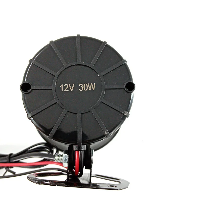 12V Car 3 Tone Siren Loud Auto Horn Loudspeaker Electric Ambulance Alarm Sound Speakers