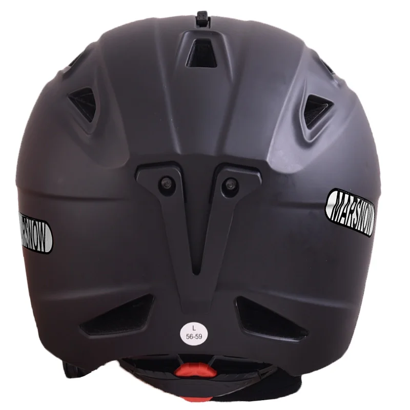 Outdoor riding black professional detachable helmet