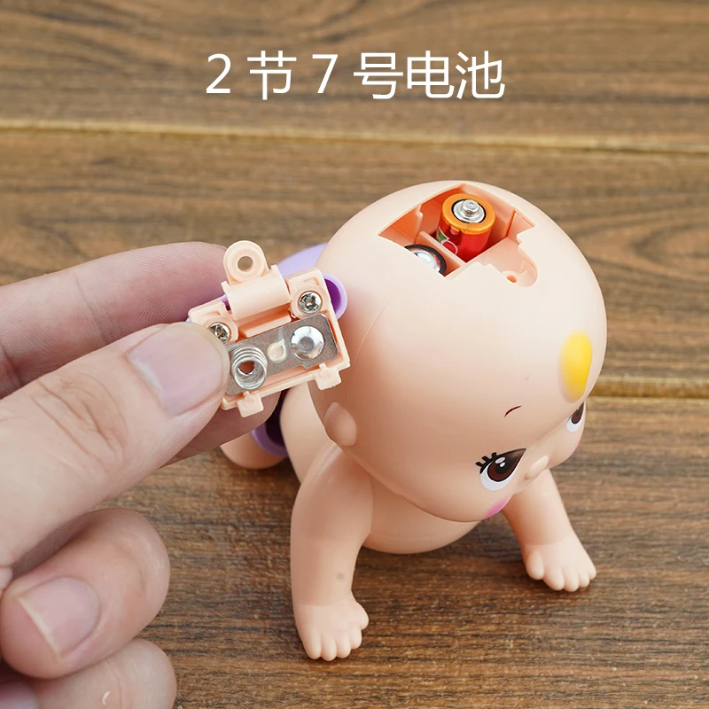 Electric music crawling doll baby toy musical baby toys