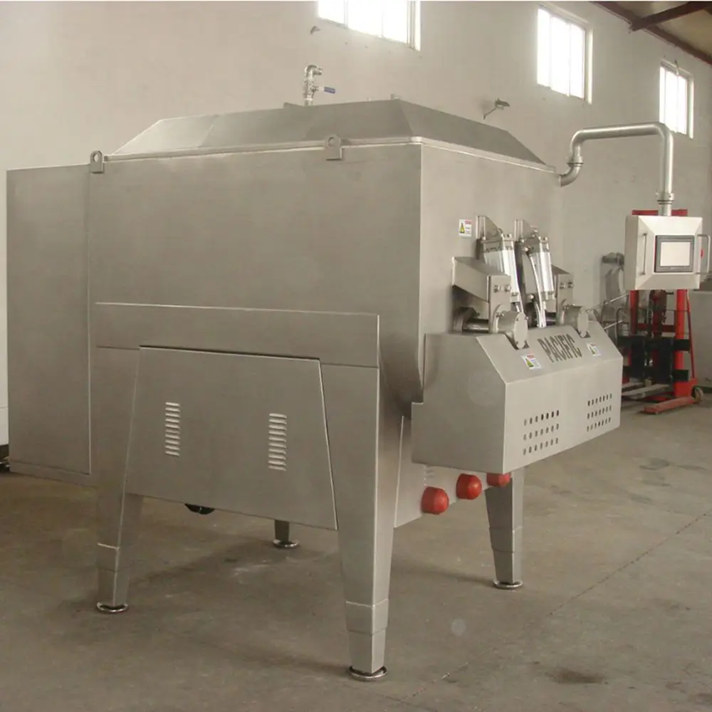 C250/1200L Industrial Fresh Frozen Fish Beef Meat Block Grinder Mincer Mixer Machine commercial mixer grinder
