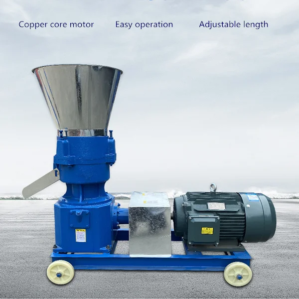 Feed Pelletizer Many Particle Sizes Fish Poultry Animal Food Pellet Processing Chicken Feed Making Machine