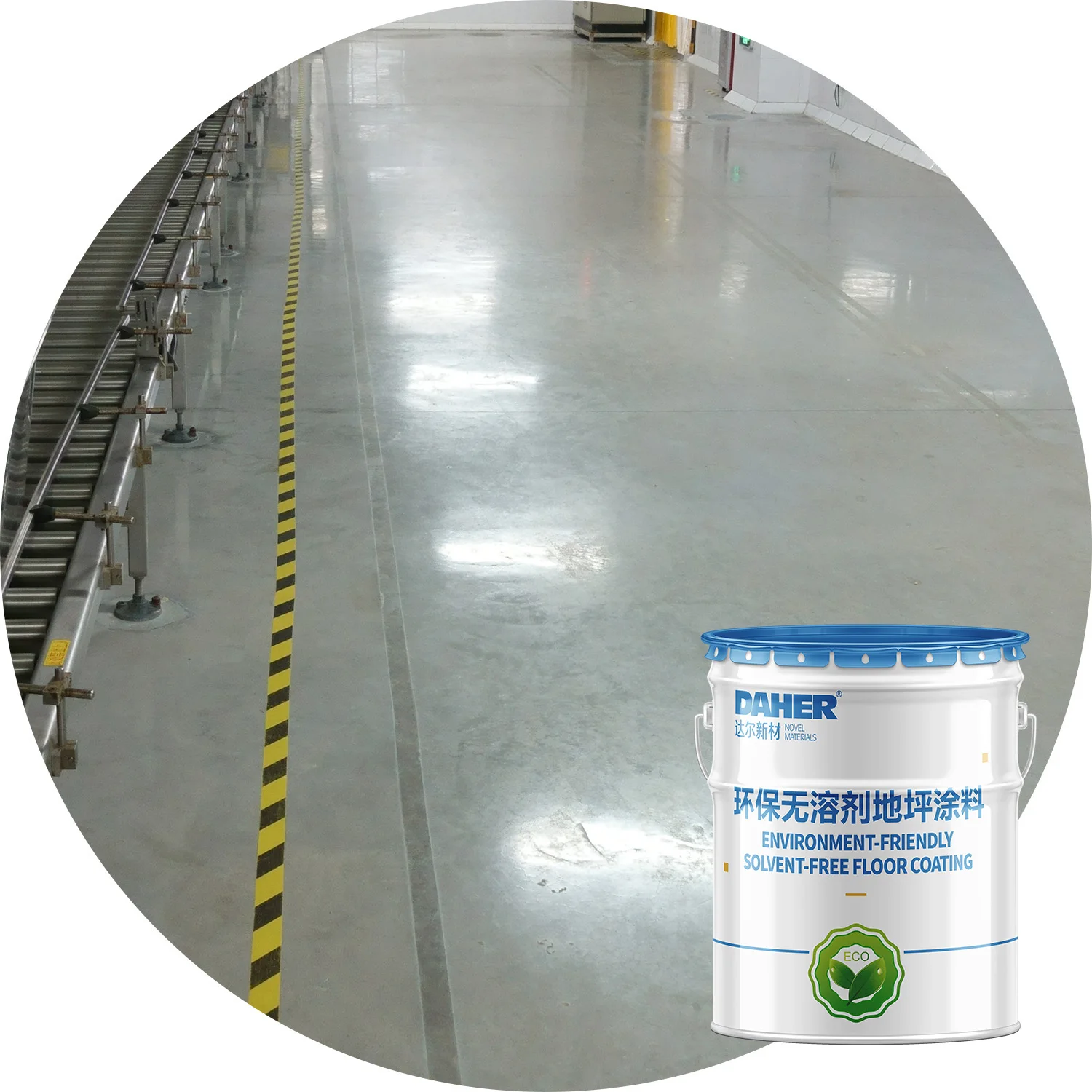 Water Repellent Paint 100% Solids Epoxy Floor Paint Primer for Flooring