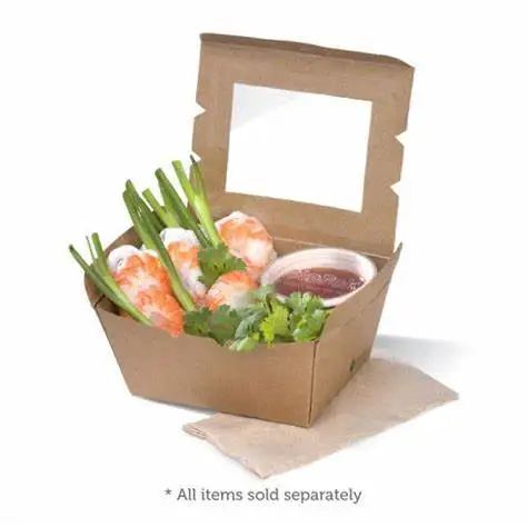 KG Disposable Pack Take Out Container Fast Food Bread Packaging Emballage Burger Churros Paper Boxes to Go Box Restaurant Crepe