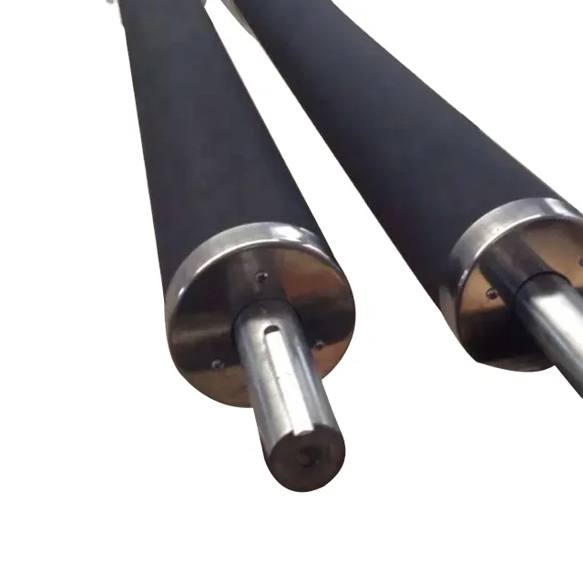 Curved rubber roller &Bending roller to dyeing and finishing machinery for the different types of mechanical equipment