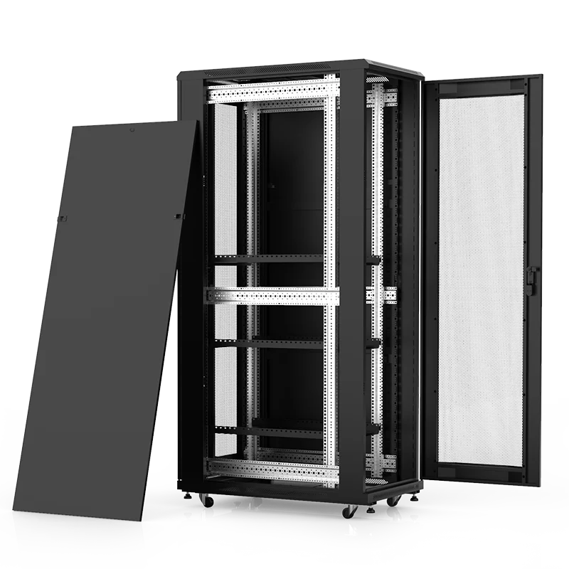 High performance telecom rack data center network cabinets