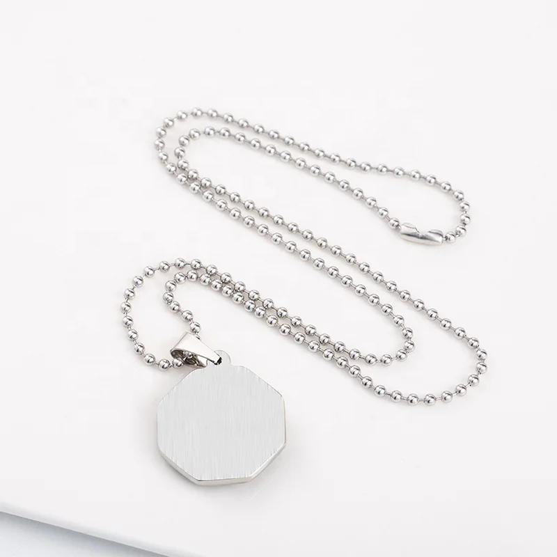 Asia Classic Personality Stainless Steel Geometric Tai Chi Pendant