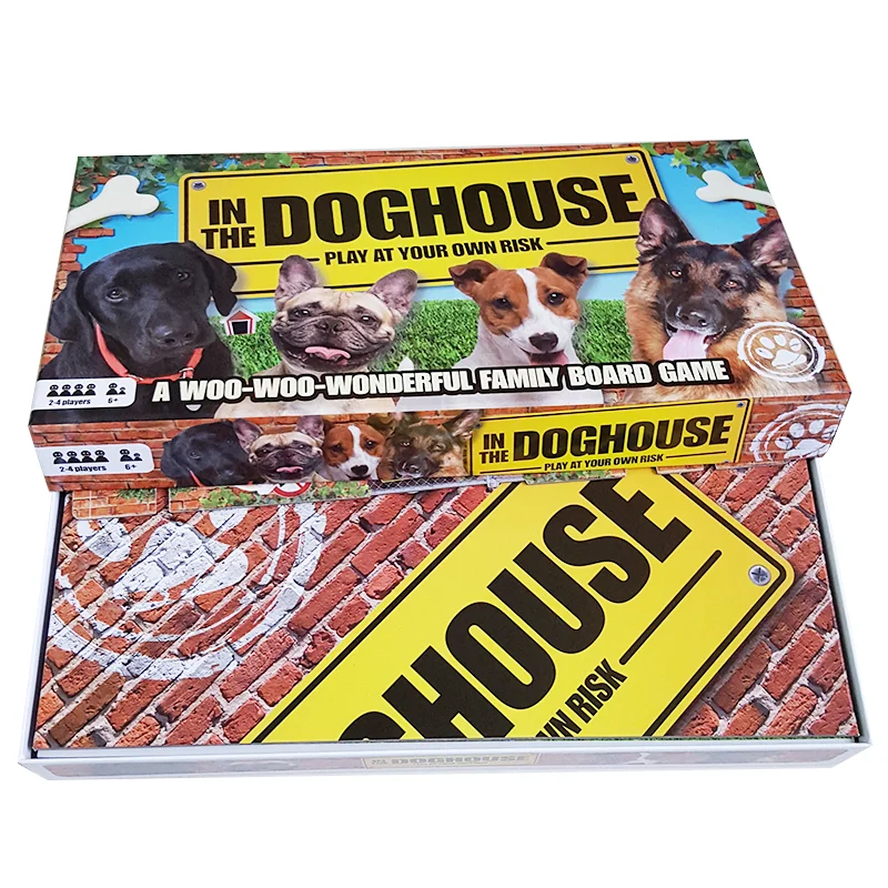 Wholesale custom manufacturing designer adult children board game set family table board game