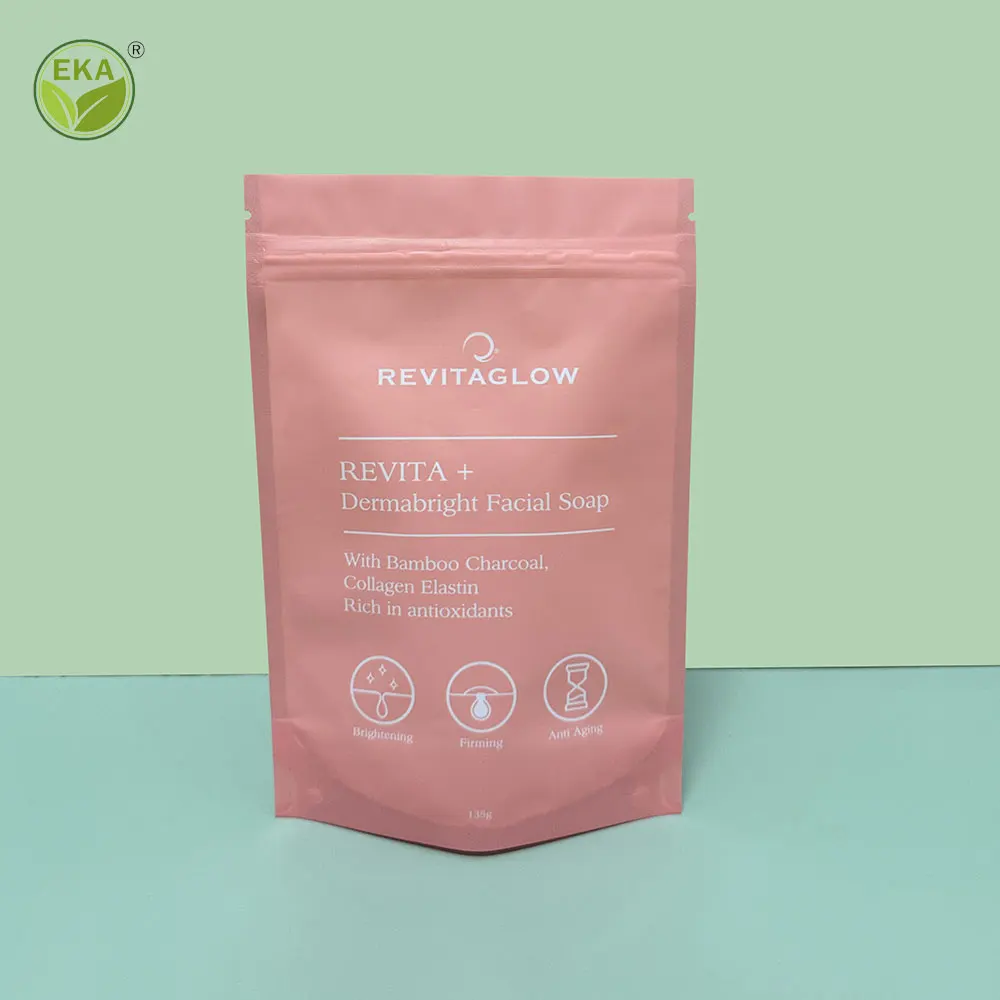 Custom Brand Bathing Bag Bath Soak Ziplock Packaging Bags Stand Up Pouch Bath Salt Packaging