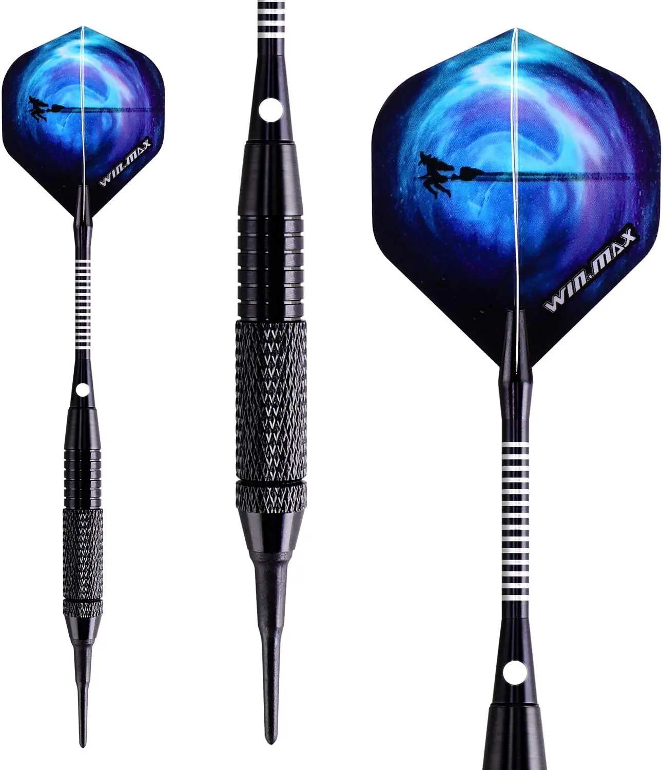 Win.Max 12 pieces per pack 16g Soft tip Darts set for Electronic Dart Board