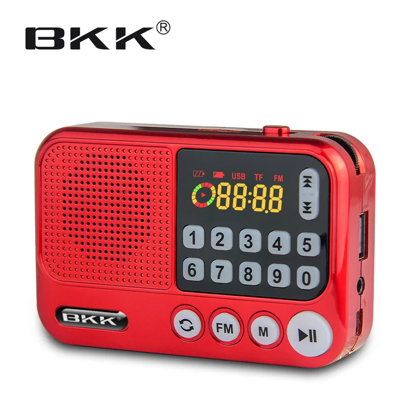 Bluetooth FM Radio Speaker with  TF card Music box (S99)