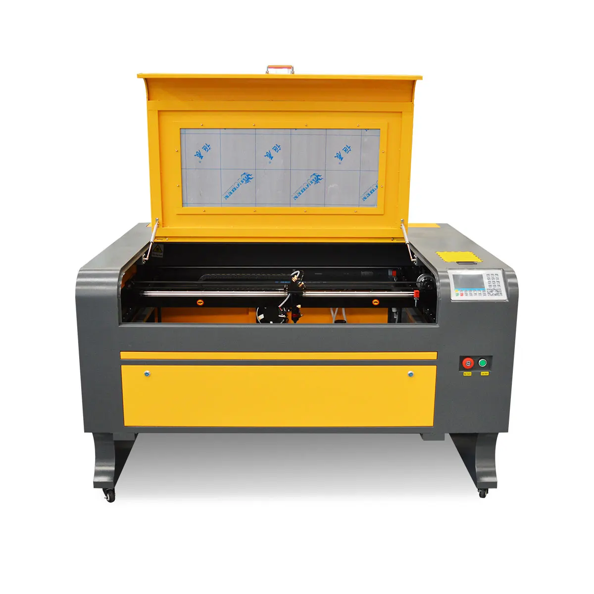 Industrial Laser Cutting & Engraving Machine 1000*800mm for Acrylic Wood Paper Felt Fabric Leather 100w laser cutting machine