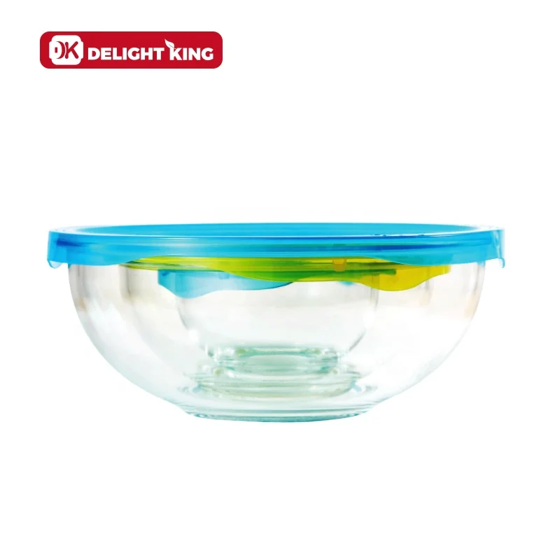 Oven microwave safe large glass mixing bowl salad bowl Mixing food bakeware cake making mixing tools