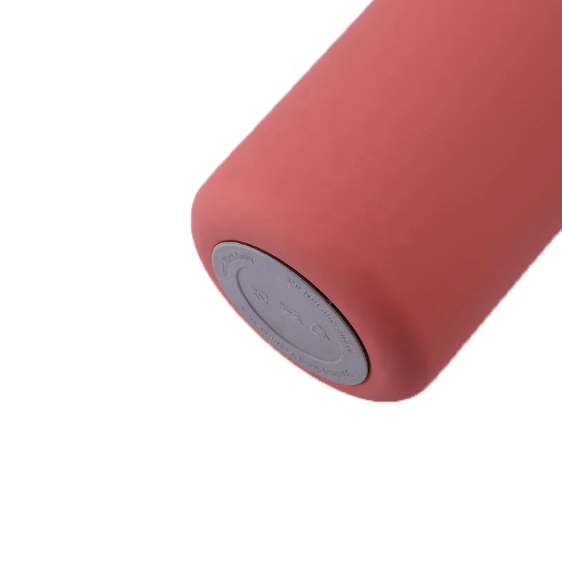 Beauchy Best Selling Products 2024 Stainless Steel Water Bottle Rubber Paint Morandi Cola Bottle Outdoor Sports Water Cup