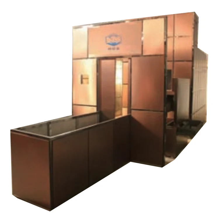 Luxury flat cremation furnace