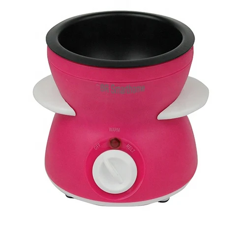 Professional Electric Chocolate Wax melt Warmer Cheese Warmer Chocolate Fondue Set Chocolate Melting Pot