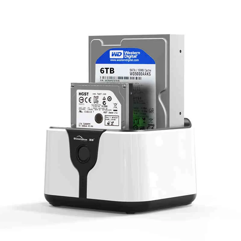 Blueendless 2 в 1 док-станция для жесткого диска с двойным протоколом Usb c ноутбука смарт-производитель разъем горячей