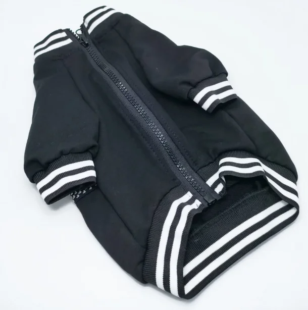 High luxury Pet hoodie jacket clothes dog denim shirt jacket Fadou Schnauzer teddy Shiba Inu Cat jacket coat