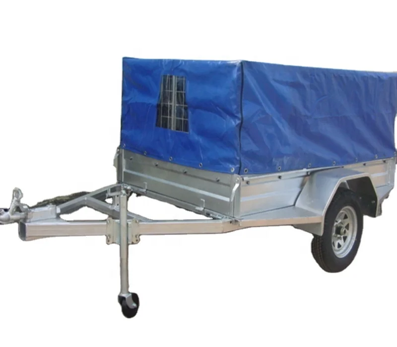 Manufacturer and Factory made and sale Galvanized 5x8 Box trailer CT0080E-4