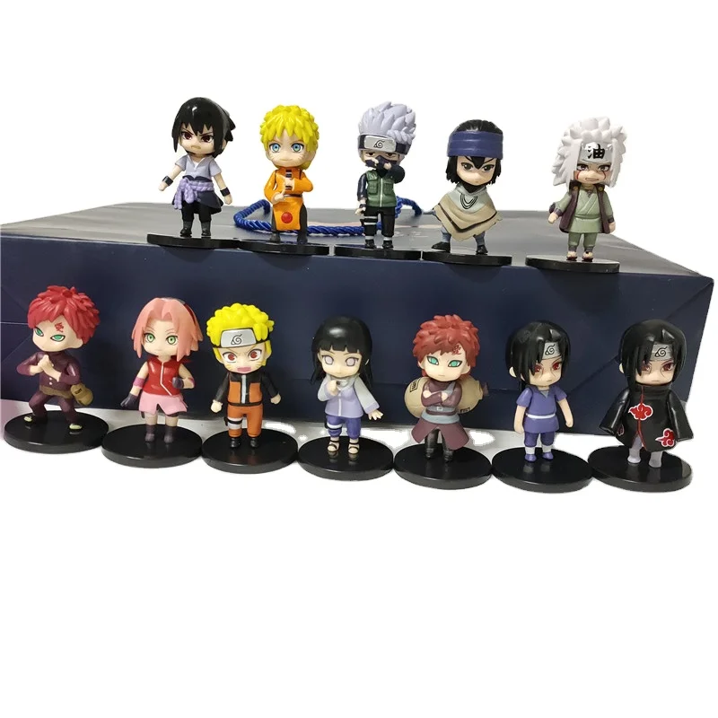  Экшн-фигурки hatake kakashi Uzumaki Naruto Q version 12 шт./компл. оптовая