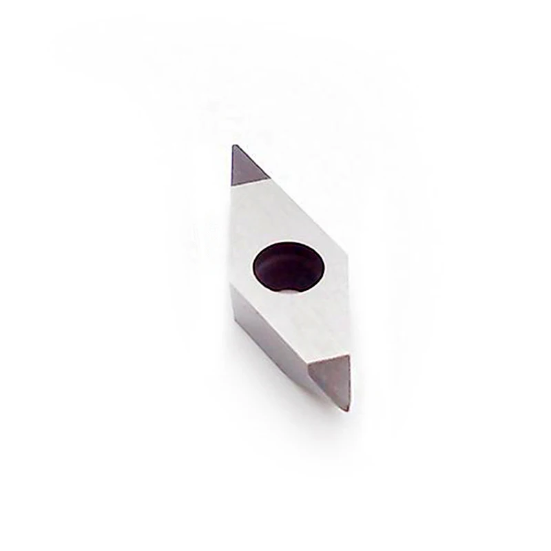 WSQ PCBN inserts VBGW1604 for Cast Iron Finishing Turning, 2 cutting edges