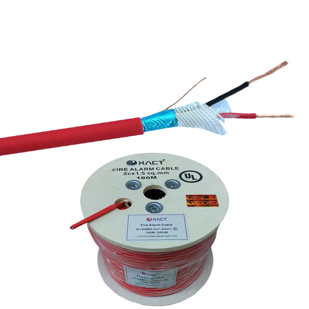 3x1.0mm2 Shielded Tinned Copper Solid or Stranded Fire Alarm Cable