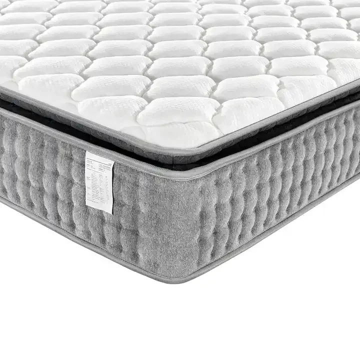 Wholesale luxury quality hotel furniture mattresses roll up pocketed king queen size memory foam pocket spring mattress in a box