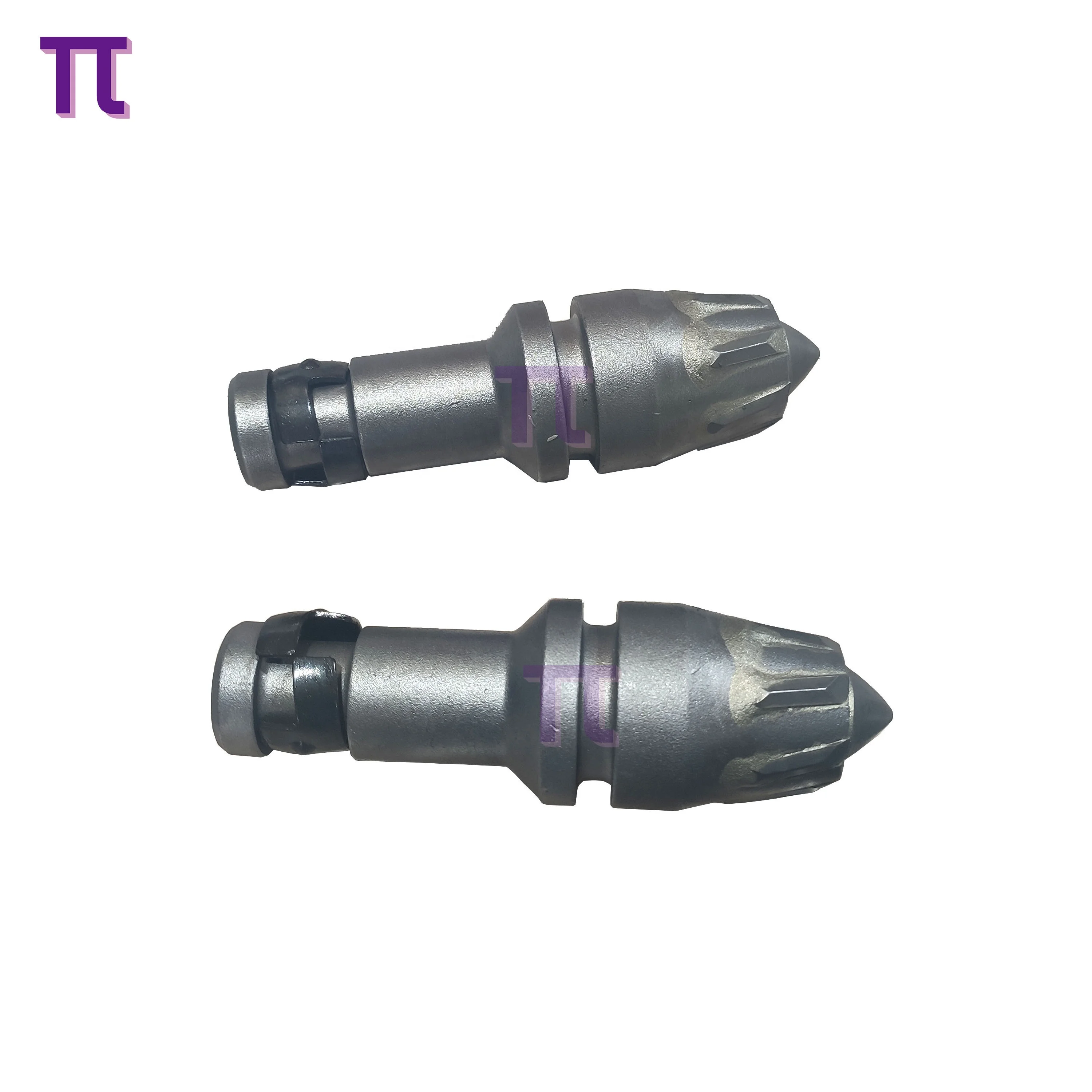 BTK70 auger teeth with tungsten carbide plates auger bucket teeth pilling foundation teeth with side blades rock drill picks