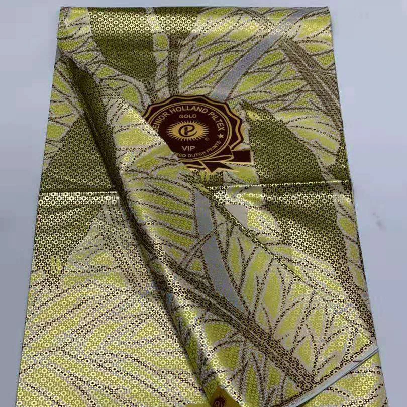Wholesale 100% cotton holland fabric african cotton wax print golden wax