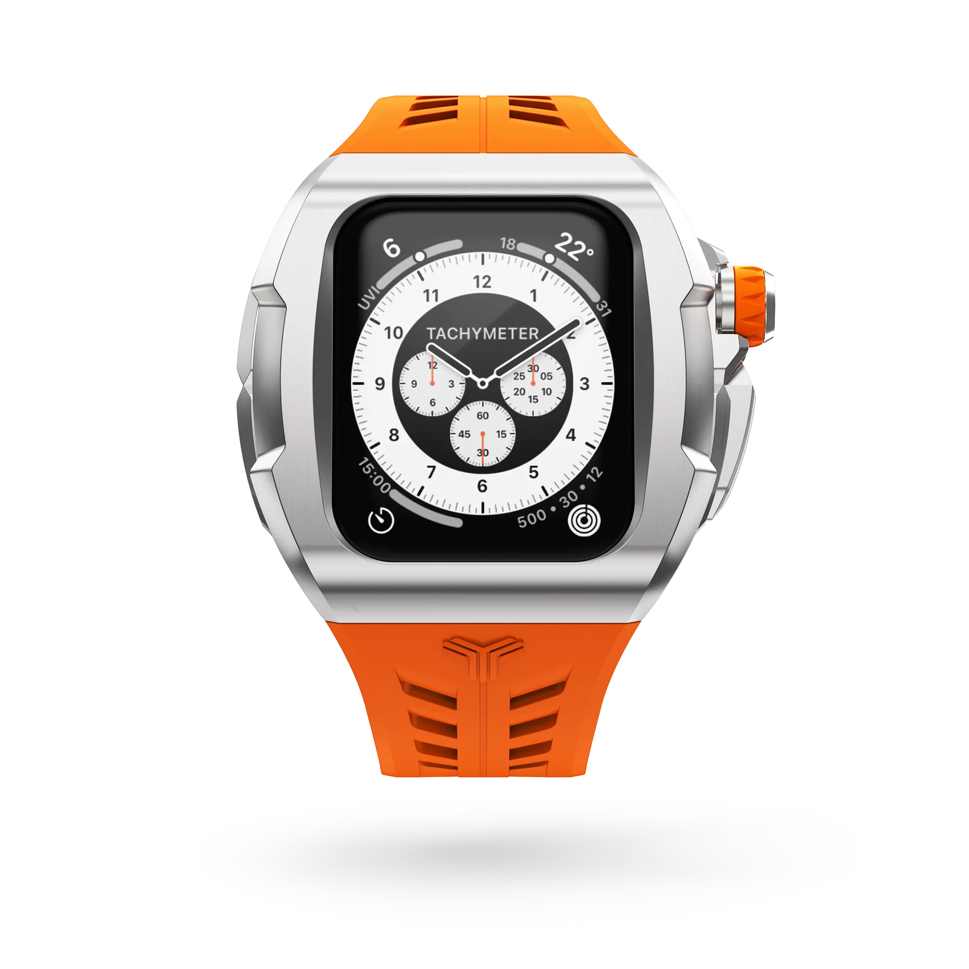 Wholesale Y24 Premium Stainless Steel Apple Watch Case 45mm Sport Series Case with Strap Protective Cover for iWatch Ultra