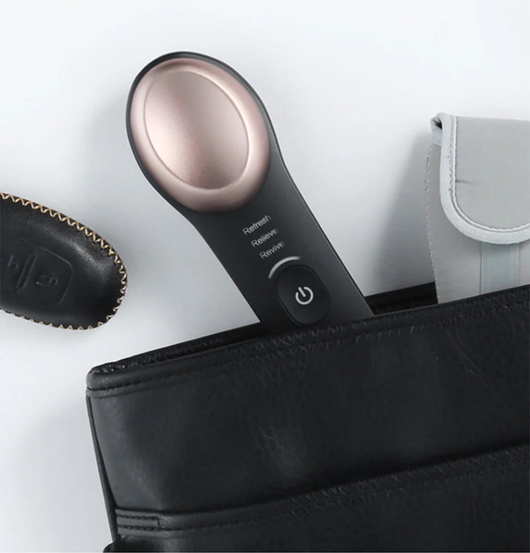 Smart Automatic Temperature Control Design Cold Warm Electric Eye Vibration Massager