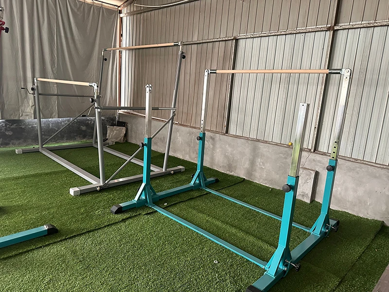 Hot sale  international standard Uneven Bar  gymnastics ring kids gymnastic equipment  for Competition training exported
