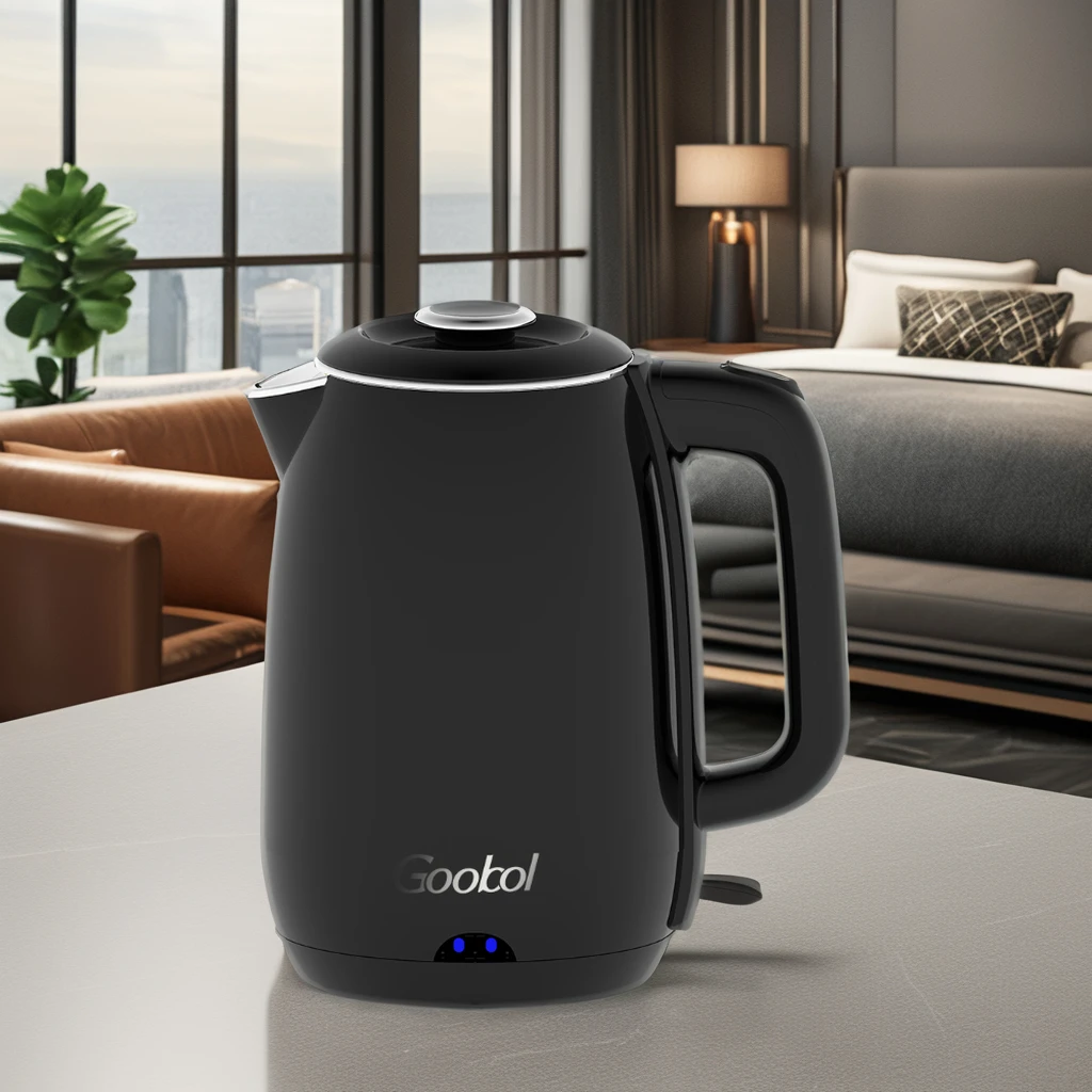 2.3L Electric Kettle Wholesale Double Wall Food Grade #201 Water Jug Stainless Steel