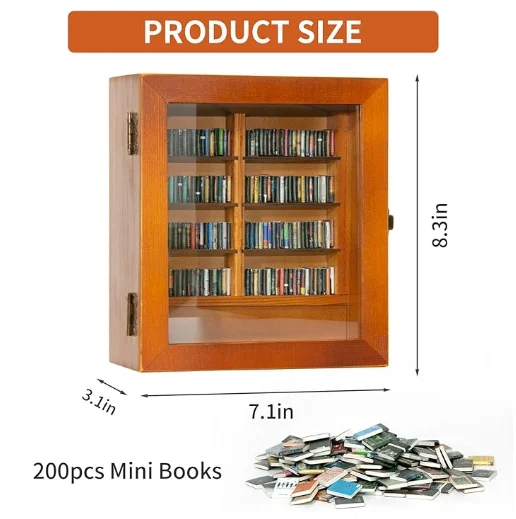 Миниатюрная книжная полка 200 шт.