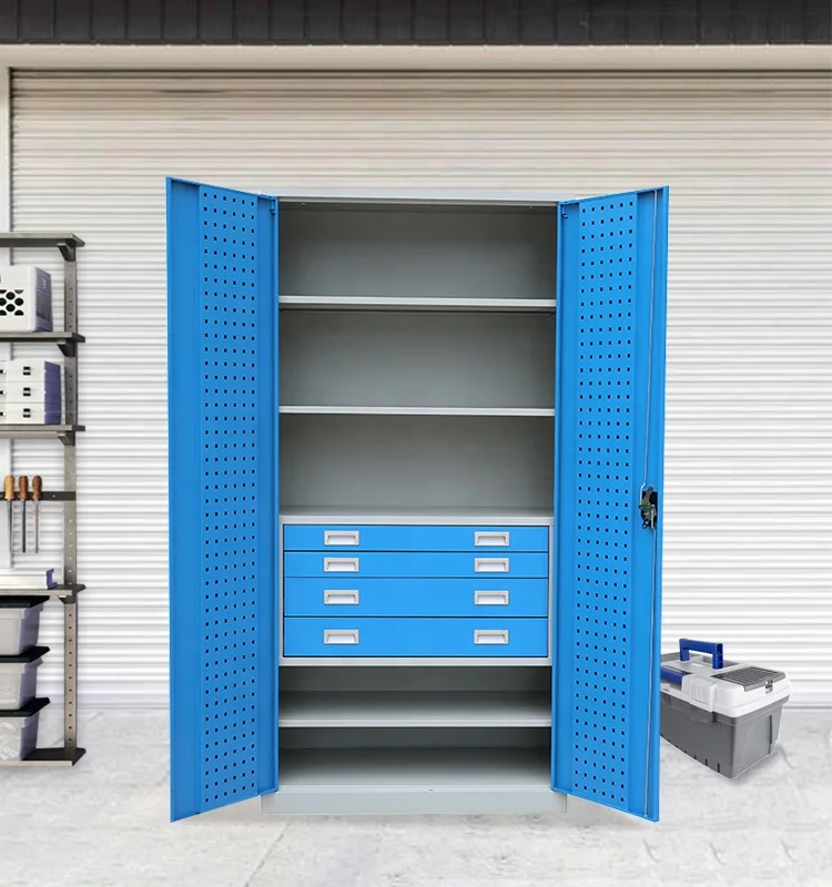 Factory Tool Storage Box Metal Heavy Duty Workshop Tool Cabinet
