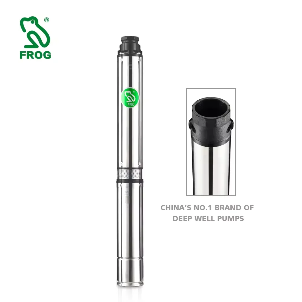 Frog Manufacturer wholesale submersible pumps 2024 Best Sell 5 inch China No1 deep well pump high quality