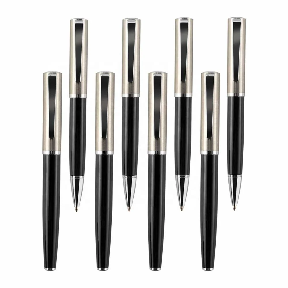 2021 luxury metal ball pen refill assembly ballpoint pen metal roller pen custom logo
