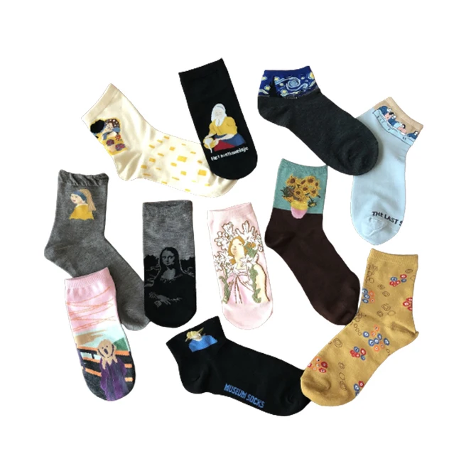 Hot Selling Price Customized Colores Cute Fashion Socks Women