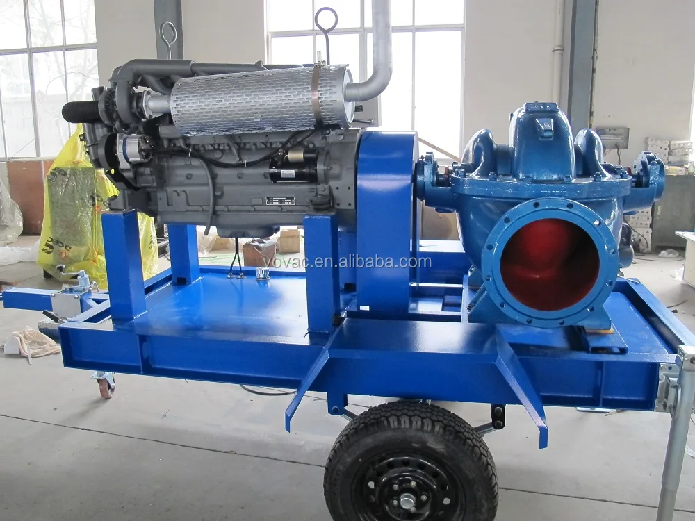 Big Flow 14inch Diesel Water Pump For Irrigation